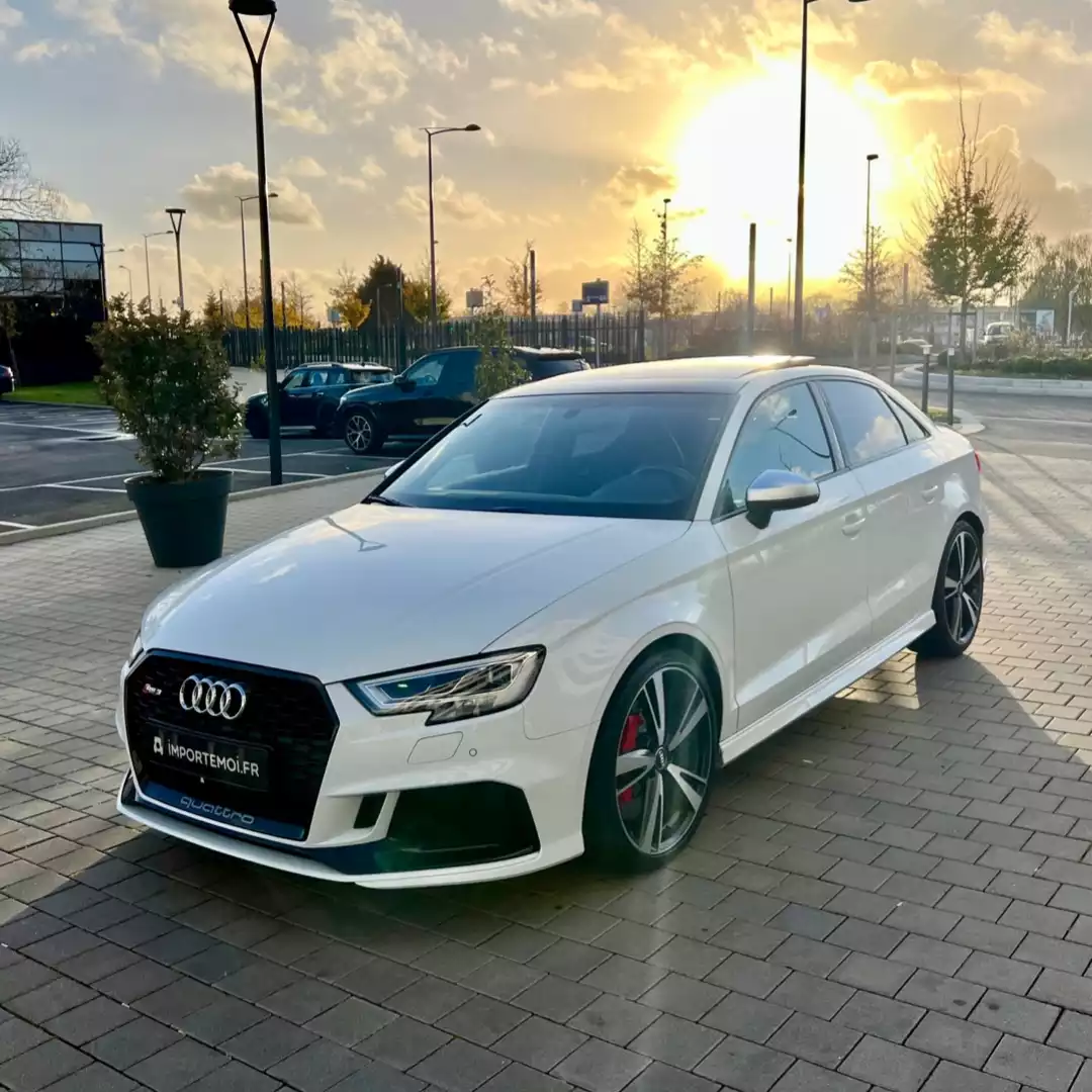 Audi RS3 Berline blanche