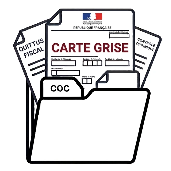 icône carte grise voiture occasion